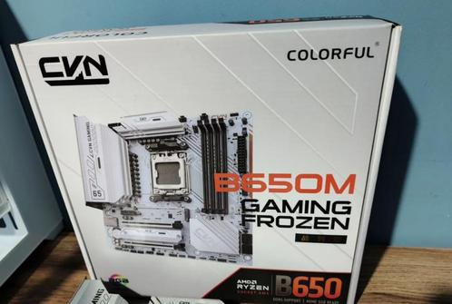 Kleurrijke b650m+Ryzen 5 7600x kit, Computers en Software, Processors, Gebruikt, 6-core, 4 Ghz of meer, Ophalen of Verzenden
