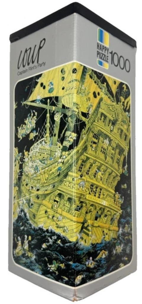 Loup Captain Flint's Party Heye Happy Puzzel 1000 compleet, Hobby en Vrije tijd, Denksport en Puzzels, Zo goed als nieuw, Verzenden