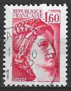 Frankrijk 1981 - Yvert 2155 - Type Sabine - 1,60 F. (ST), Postzegels en Munten, Postzegels | Europa | Frankrijk, Verzenden, Gestempeld