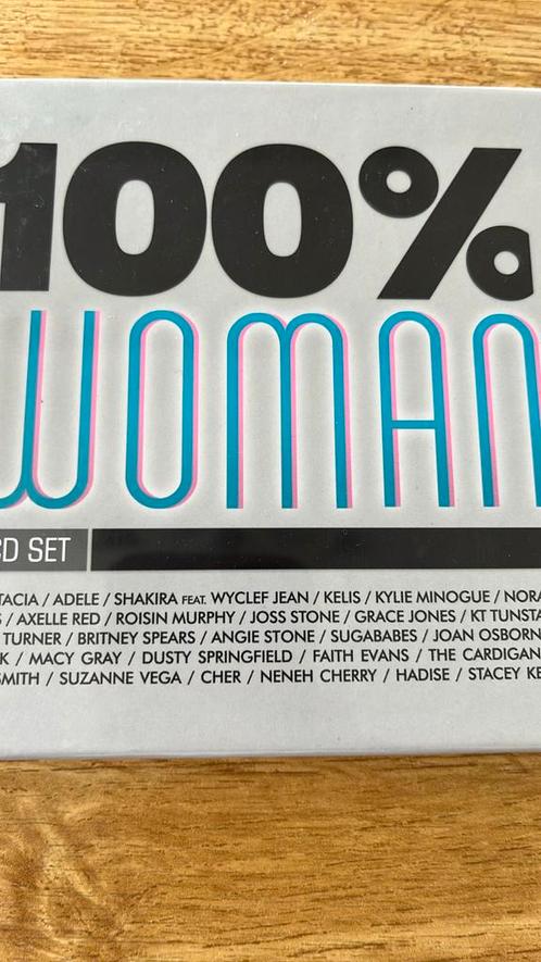 100% Woman (5CD), Cd's en Dvd's, Cd's | Pop, Zo goed als nieuw, Ophalen of Verzenden