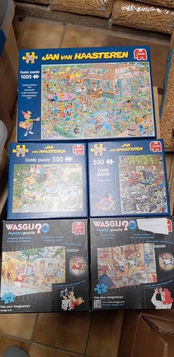 Jan van Haasteren en Wasgij puzzels beschikbaar voor biedingen