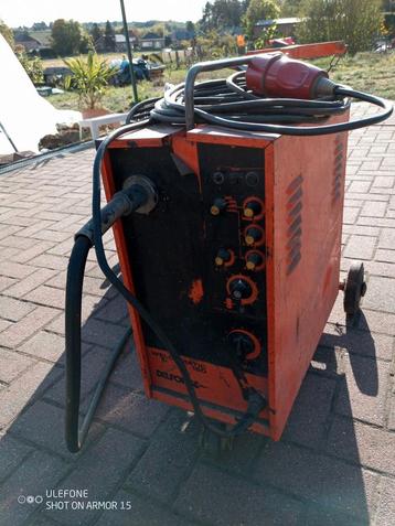 Professionele laspost Delforge Welcomatic 160 380V beschikbaar voor biedingen