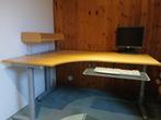 Bureau IKEA "Galant", Huis en Inrichting, Ophalen, In hoogte verstelbaar, Zo goed als nieuw, Bureau