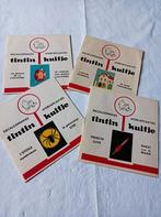 Kuifje afdrukplaatjes vier titels, Verzamelen, Stripfiguren, Ophalen, Kuifje, Zo goed als nieuw