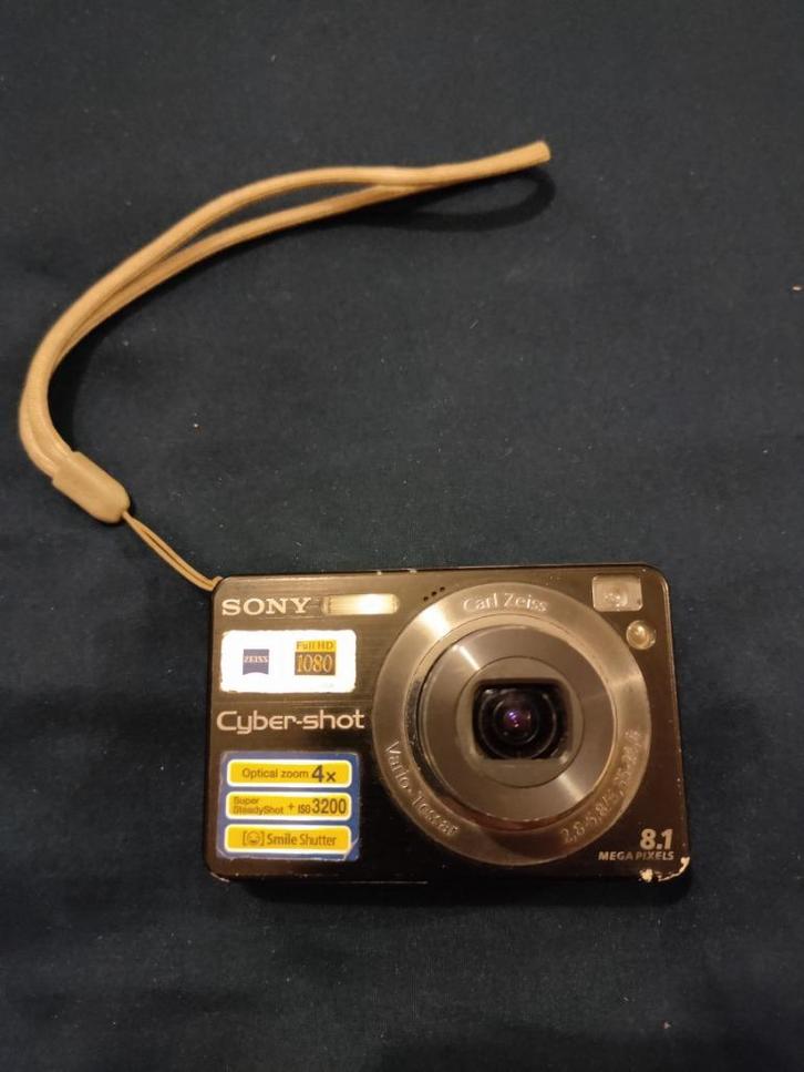 appareil photo numérique Sony Cyber-shot DSC-W130 8MP noir, TV, Hi-fi & Vidéo, Appareils photo numériques, Utilisé, Compact, Sony