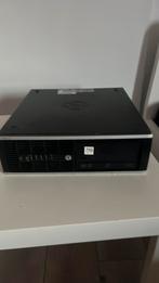 Hp werk pc zwart, Computers en Software, Desktop Pc's, Ophalen, Zo goed als nieuw