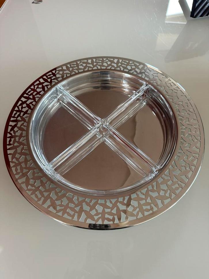 Magnifique plateau à Apéro (marque Alessi), Huis en Inrichting, Woonaccessoires | Schalen en Manden, Zo goed als nieuw, Ophalen
