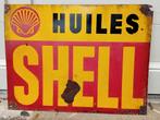 emaille reclamebord Shell ca 1930, Verzamelen, Ophalen of Verzenden, Gebruikt, Reclamebord