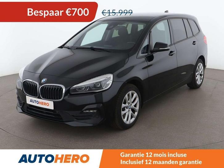 BMW 2 Serie 218 218d Gran Tourer Advantage (bj 2019), Auto's, BMW, Te koop, 2 Reeks Gran Tourer, ABS, Airbags, Airconditioning