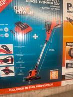 Tondeuse a gazon avec débroussailleuse + 2 batterie, Jardin & Terrasse, Enlèvement, Comme neuf