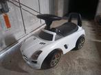 Loopauto Mercedes Wit, Kinderen en Baby's, Speelgoed | Buiten | Voertuigen en Loopfietsen, Ophalen, Zo goed als nieuw