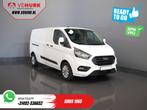 Ford Transit Custom 300 2.0 TDCI 130 pk Aut. L2 BPM VRIJ! Re, Auto's, Automaat, Parkeersensor, Wit, Bedrijf