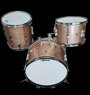 Ludwig 1965/67 Club Date Champange Sparkle 20/14/12  beschikbaar voor biedingen