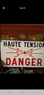 Geëmailleerd bord 60 cm, Antiek en Kunst, Ophalen of Verzenden