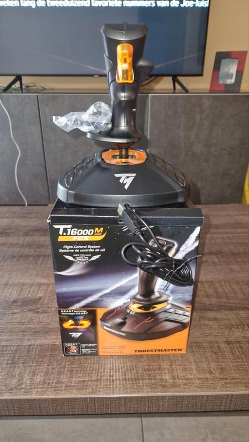 Thrustmaster T.16000M FCS, Informatique & Logiciels, Joysticks, Comme neuf, Enlèvement