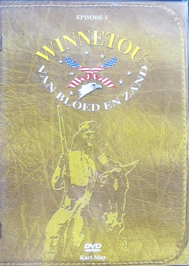 DVD WESTERN- WINNETOU, VAN BLOED EN ZAND, Cd's en Dvd's, Dvd's | Actie, Zo goed als nieuw, Overige genres, Alle leeftijden, Ophalen of Verzenden