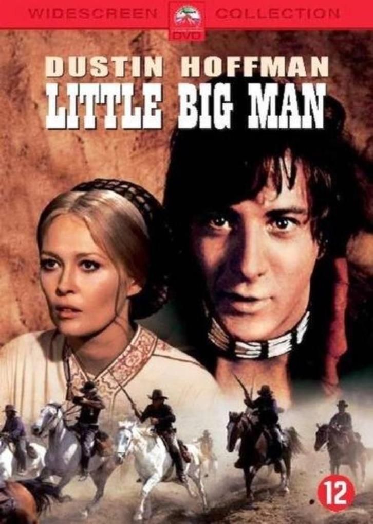 Little big man met Dustin Hoffman, Faye Dunaway,, Cd's en Dvd's, Dvd's | Klassiekers, Zo goed als nieuw, Actie en Avontuur, 1960 tot 1980