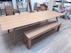 grote tafel met banken - Espoo, Ophalen, 100 tot 150 cm, 200 cm of meer, Zo goed als nieuw