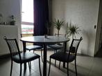 La table avec 4 chaises est également extensible, Maison & Meubles, Tables | Tables à manger, Comme neuf, Enlèvement ou Envoi