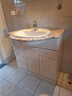 Badkamermeubel en bad, Huis en Inrichting, Badkamer | Complete badkamers, Ophalen, Gebruikt, Met bad