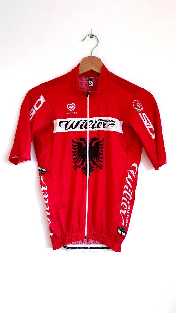Maillot de cyclisme cycliste champion d'Albanie Eugert Zhupa, Vélos & Vélomoteurs, Accessoires vélo | Vêtements de cyclisme, Utilisé