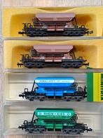 Minitrix 4 x zelflossers N spoor originele verpakking, Ophalen of Verzenden