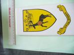 Tegel met embleem N.V.R.O. - Turnhout, Verzenden, Landmacht, Embleem of Badge