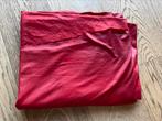 Grote rode lap verkleedstof, 120 cm of meer, Ophalen of Verzenden, Zo goed als nieuw, Polyester