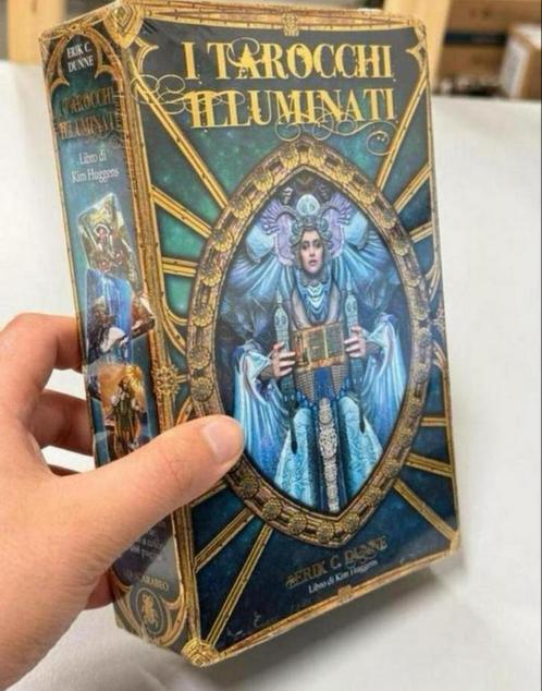 Tarot Boek & Kaarten set - I Tarocchi Illuminati italiaans, Boeken, Esoterie en Spiritualiteit, Tarot of Kaarten leggen, Ophalen of Verzenden