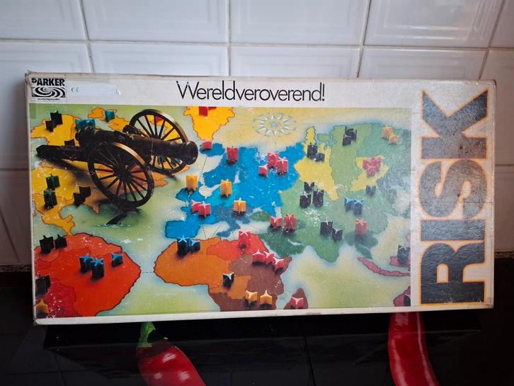 RISKSPEL VAN PARKER originele versie, Hobby & Loisirs créatifs, Jeux de société | Jeux de plateau, Utilisé, Cinq joueurs ou plus