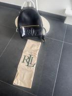 leren handtas / rugzak Ralph Lauren met kaartjes aan Nieuw, Ophalen of Verzenden, Nieuw, Zwart, Leer