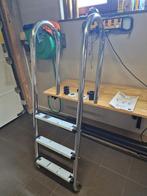 Zwembad trap 3 treden RVS 304 - NIEUW, Ophalen, Nieuw, Ladder
