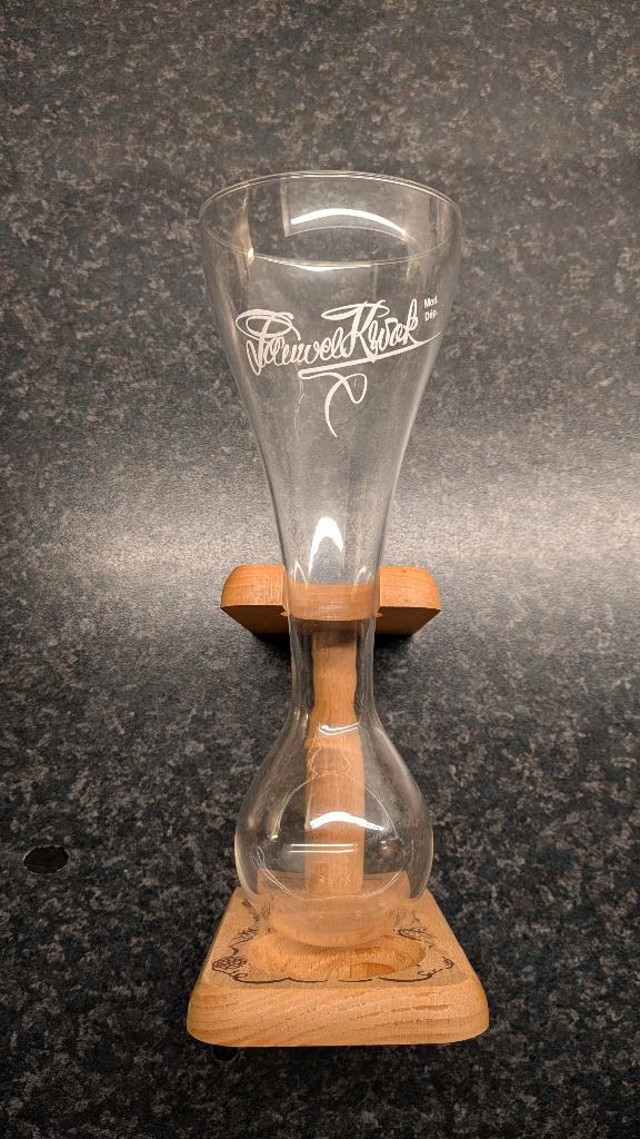 Bierglas met houder Pauwel Kwak, Verzamelen, Biermerken, Ophalen of Verzenden