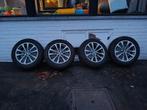 Originele BMW velgen met winterbanden 17Inch, Auto-onderdelen, Banden en Velgen, Gebruikt, Banden en Velgen, 17 inch, Personenwagen
