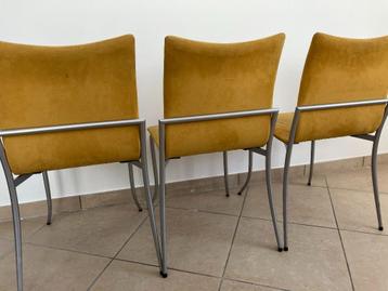 3 vintage Karl Friedrich Förster-stoelen uit 1990 voor KFF beschikbaar voor biedingen