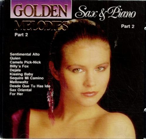 cd   /   The Golden Nightingale Orchestra – Golden Sax & Pia, CD & DVD, CD | Autres CD, Enlèvement ou Envoi
