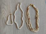Lot van verschillende parelkettingen, Ophalen of Verzenden, Zo goed als nieuw
