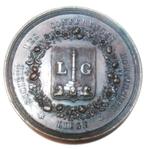 médaille liégeoise 1844 Distèche Linnaeus societe horticoles, Enlèvement ou Envoi, Bronze