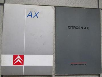 Instructieboekje / gebruikershandleiding Citroën AX
