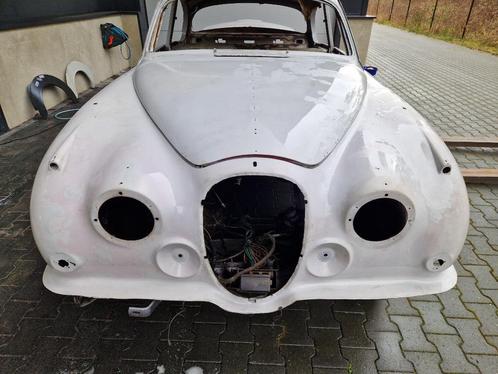Jaguar MK2 - Herstelde carosserie, Auto's, Jaguar, Particulier, Overige modellen, Benzine, Berline, 4 deurs, Handgeschakeld, Wit