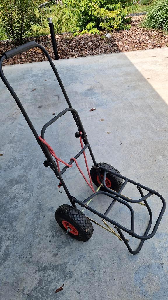 Diable / trolley pliable, Doe-het-zelf en Bouw, Transportwagens, Gebruikt, Transportkar, 80 tot 100 liter, Ophalen