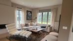 Hoekbank Minotti in beige stof, Ophalen, Gebruikt, Hoekbank, Modern