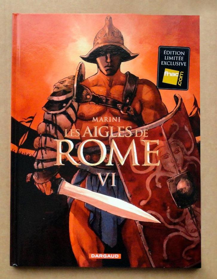 Les Aigles de Rome T6 - ES + BONUS - Marini- EO2023- Dargaud, Livres, BD, Envoi