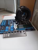 lot carte mère +refroidisseur + processeur i7 + ram 32gb, Gebruikt, DDR3, Ophalen of Verzenden, ATX