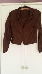 Bruine blazer, maat 38, Kleding | Dames, Jasjes, Kostuums en Pakken, Maat 38/40 (M), Bruin, Ophalen of Verzenden, Zo goed als nieuw