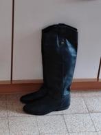 Leren laarzen maat 38, Kleding | Dames, Hoge laarzen, Zwart, Ophalen of Verzenden, Zo goed als nieuw