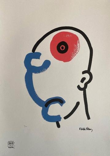 Keith Haring - L'histoire du rouge et du bleu (13)