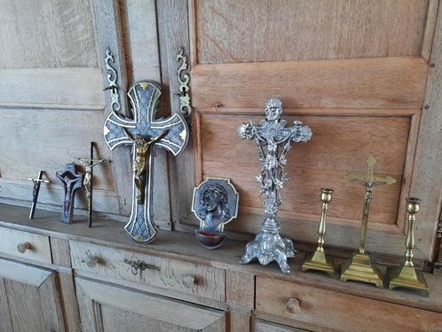 oude kruisbeelden, Antiquités & Art, Antiquités | Objets religieux, Enlèvement ou Envoi