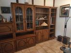 GRATIS robuuste houten kast in landelijke stijl – 3-delig, Huis en Inrichting, Kasten | Kleerkasten, Ophalen, Met plank(en), Gebruikt
