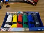 6 tubes de peinture acrylique NEUF, Hobby & Loisirs créatifs, Peinture acrylique, Enlèvement ou Envoi, Neuf